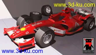 3D打印模型F1方程式的图片