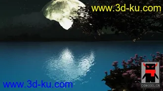 3D打印模型夜晚的图片