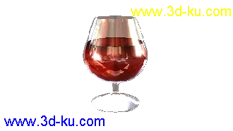 3D打印模型带破碎动作的酒杯（动作+贴图）的图片