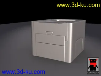 3D打印模型练习的一个打印机~~的图片