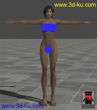 3D打印模型生化危机6 艾达王裸模 ada nude的图片