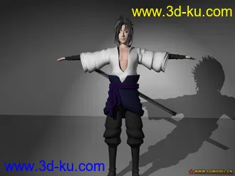 3D打印模型火影忍者~~佐助的图片