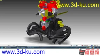 3D打印模型Devil Gundam的图片