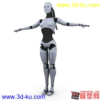 3D打印模型robot woman的图片