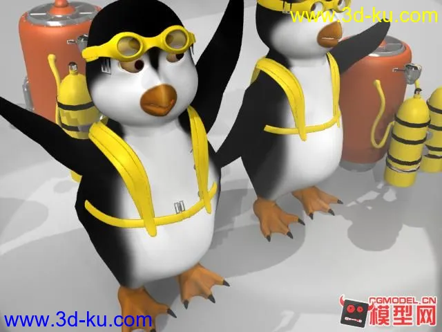 企鹅模型的图片1