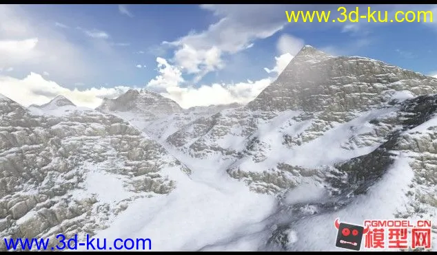 喜马拉雅山脉模型下载的图片2