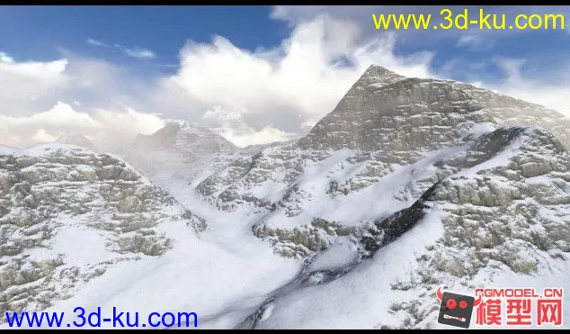 喜马拉雅山脉模型下载的图片3