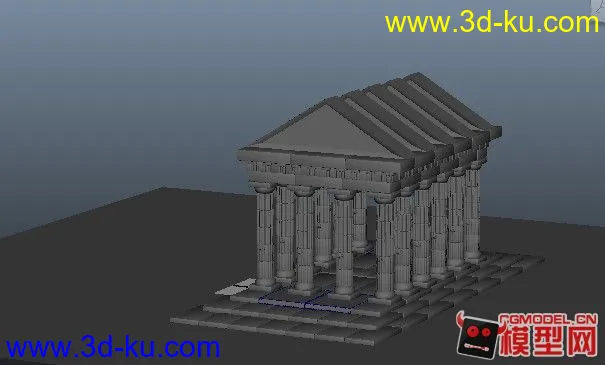 雅典古神殿模型  下载的图片1