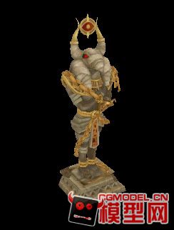 DN模型-怪兽雕像碑的图片1