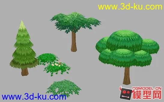 自制Q版树木模型的图片1
