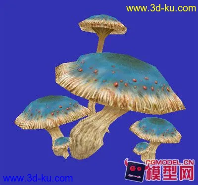 毒蘑菇模型的图片1