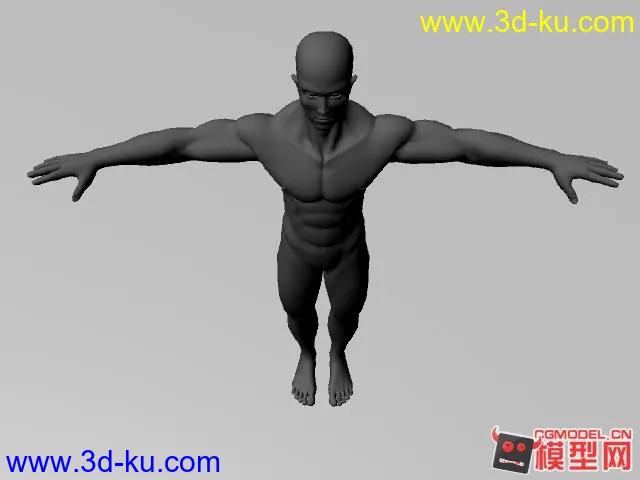 肌肉男模型的图片1