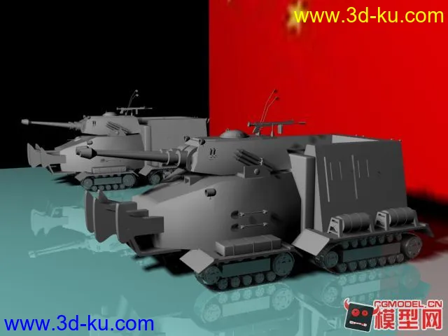 军事装甲车模型的图片1