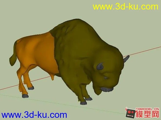 野牛模型的图片1