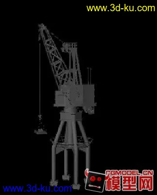 塔吊 起重机 吊车 模型下载的图片1