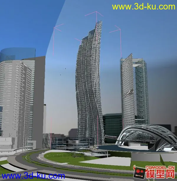 未来城市模型的图片1