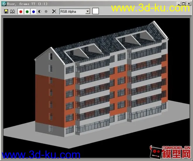 住宅楼模型的图片1