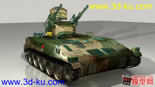 自行高炮装甲模型的图片1