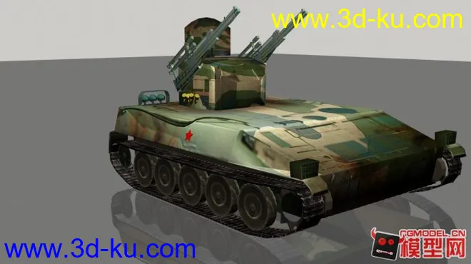 自行高炮装甲模型的图片2