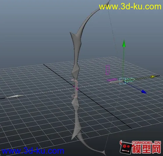 无聊绑定的一张弓，符合影视项目要求，可惜是游戏模型的图片3