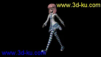 3D打印模型3D   maya   萝莉     美少女     动漫     可爱的图片