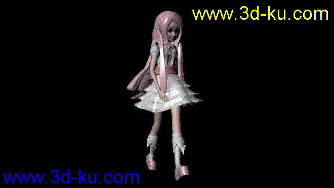 3D   maya   萝莉     美少女     动漫     可爱模型的图片2