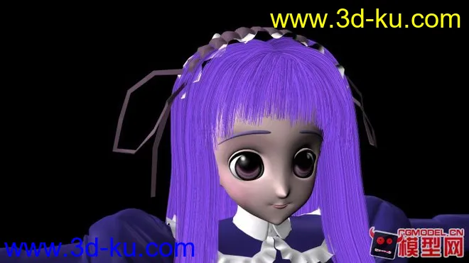 能美   3D   maya   萝莉     美少女     动漫     可爱模型的图片10