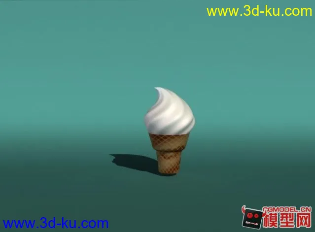 一个冰淇淋模型的图片1