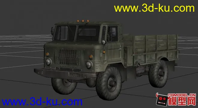 [Lock On]俄罗斯 Gaz-66 越野卡车模型的图片1