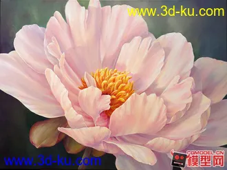 茶花3D模型免费下载的图片