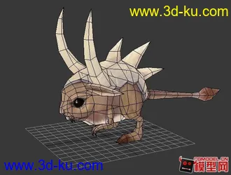 3D打印模型巨牙鼠的图片