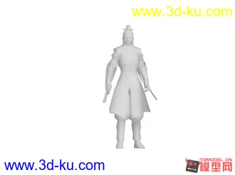 3D打印模型男道士的图片