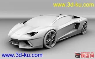 3D打印模型Lamborghini LP700-4的图片