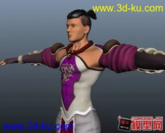 3D打印模型日韩网游角色的图片