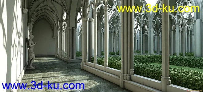 大场景-大教堂模型的图片1