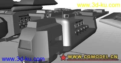 运输飞船集锦 maya科幻系列 mb格式模型的图片4