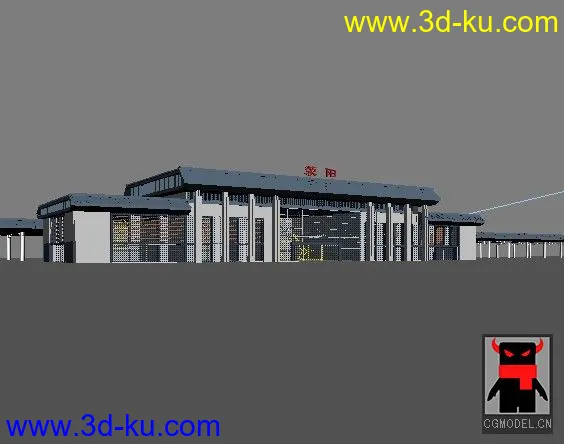 荥阳火车站模型的图片1