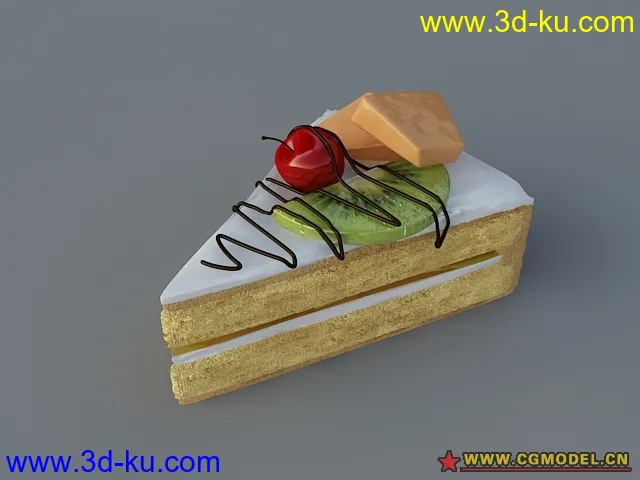 甜点，蛋糕，VR材质，MAX9建模模型的图片1