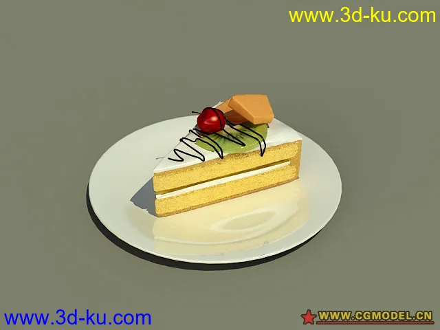 甜点，蛋糕，VR材质，MAX9建模模型的图片2