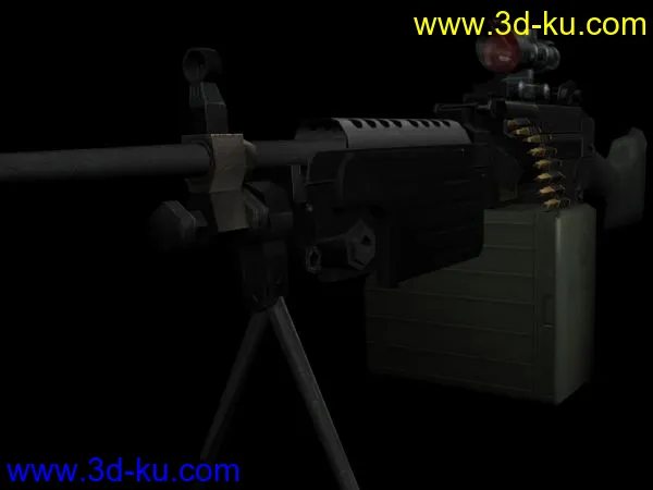 M249加瞄准器模型的图片1