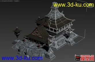 3D打印模型中国古建一枚的图片