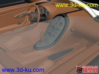 3D打印模型高质量布加迪的图片