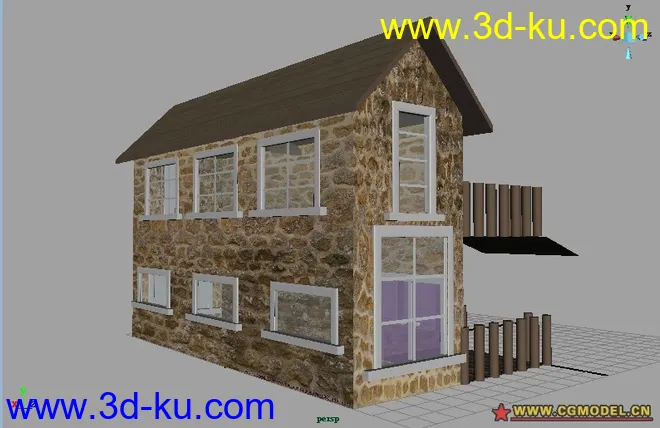 自己做的...房子模型的图片3