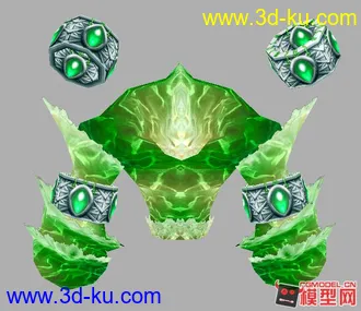 3D打印模型小小水元素的图片