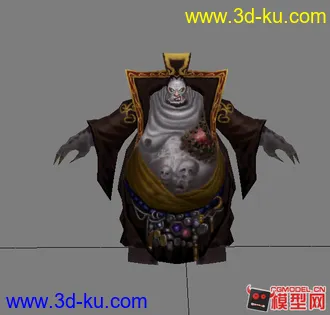 3D打印模型菜鸟弹------怪物1（细节尚未画完）的图片