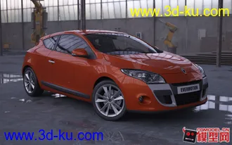 【模型】Renault-Megane-Coupe一比一工业车模型 下载的图片