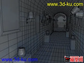 3D打印模型小走廊一个。的图片