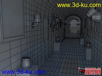 3D打印模型小走廊一个。的图片