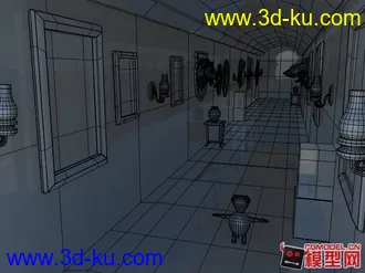 3D打印模型小走廊一个。的图片