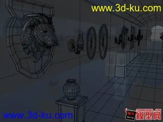 3D打印模型小走廊一个。的图片